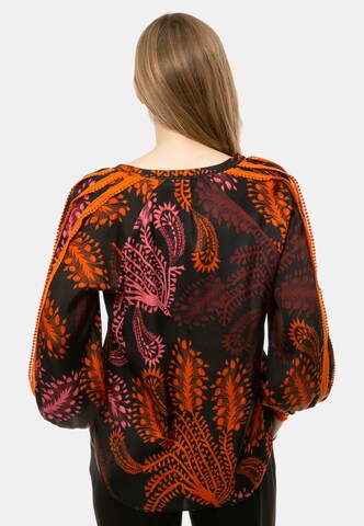IVI collection Druckbluse 'Wild Herbs' in Orange