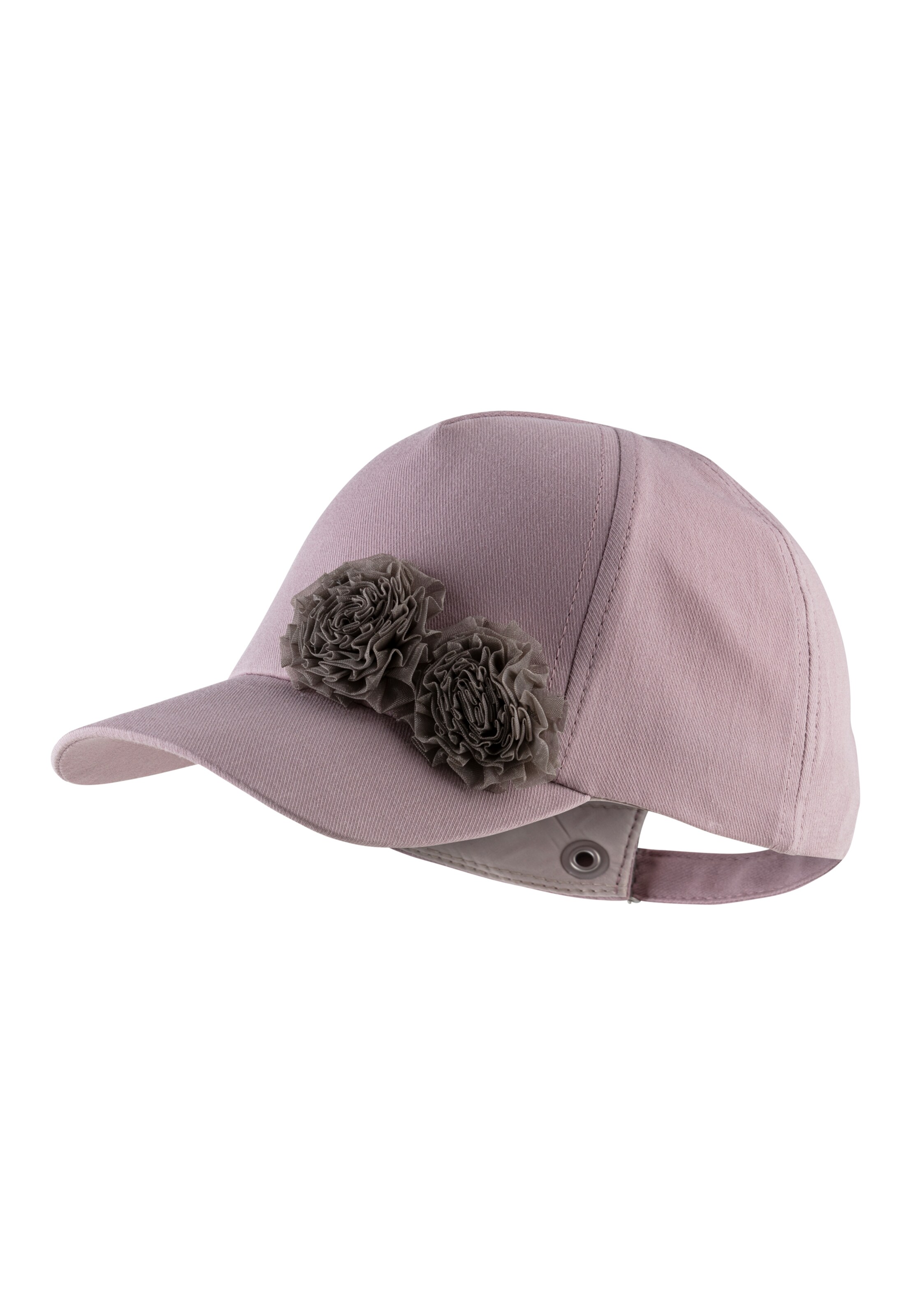STERNTALER Cap 'Blumen' in Pink: Vorderseite