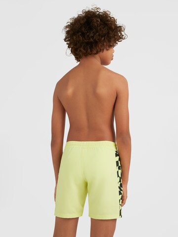 Pantaloncini da bagno 'Cali' di O'NEILL in giallo