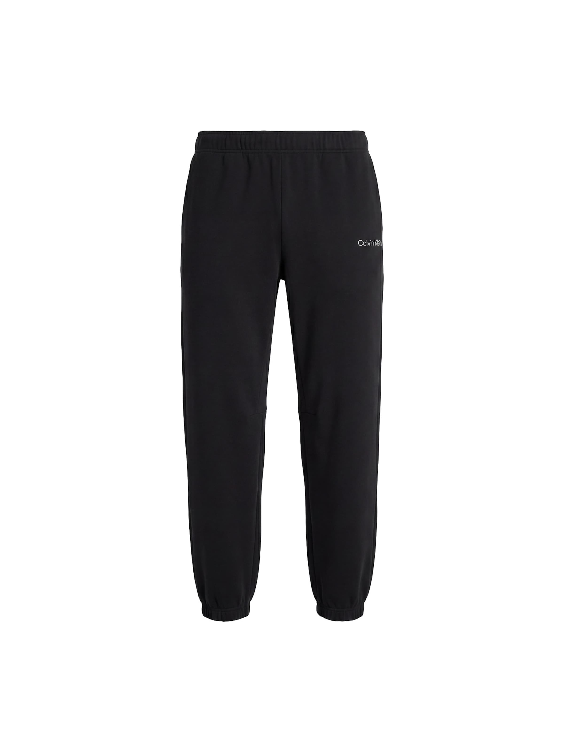 Calvin Klein Tapered Hose in Schwarz: Vorderseite