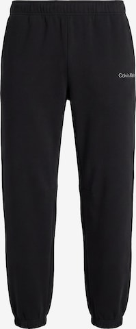 Calvin Klein Tapered Hose in Schwarz: Vorderseite