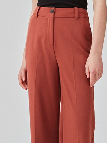 modström Wide Leg Hose 'Anker' in Orange