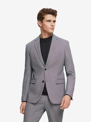 Coupe slim Veste de costume ESPRIT en gris : devant