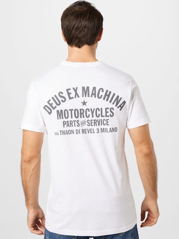 DEUS EX MACHINA T-Shirt 'Milano Address' in Weiß