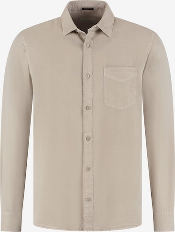 Dstrezzed Button Up Shirt 'Lamont' in Beige: front