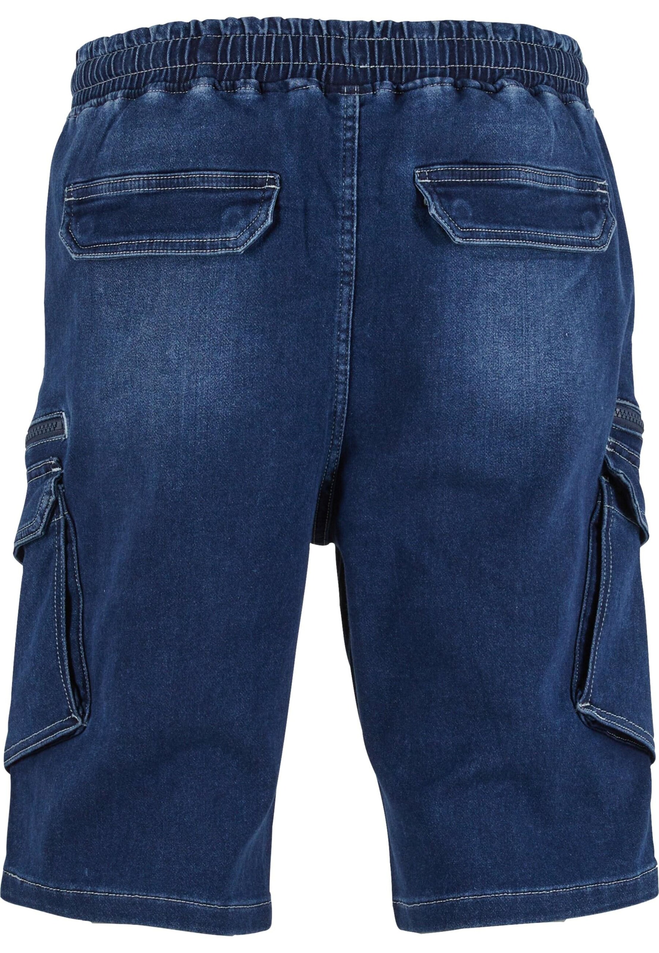 883Police Regular Cargo Jeans 'Kanturk' in Blue