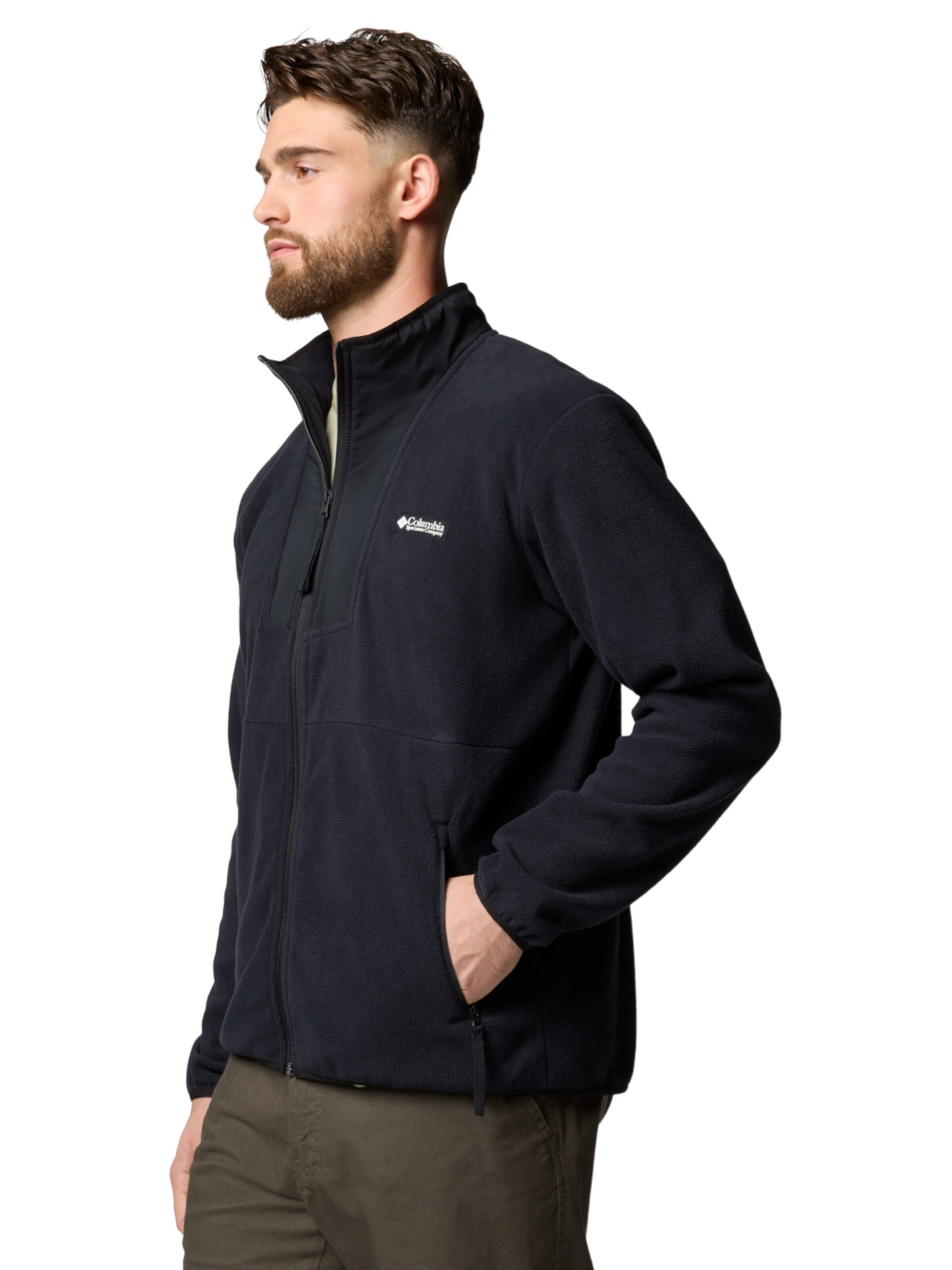 COLUMBIA Bluza polarowa funkcyjna 'Sequoia Grove' w kolorze czarny