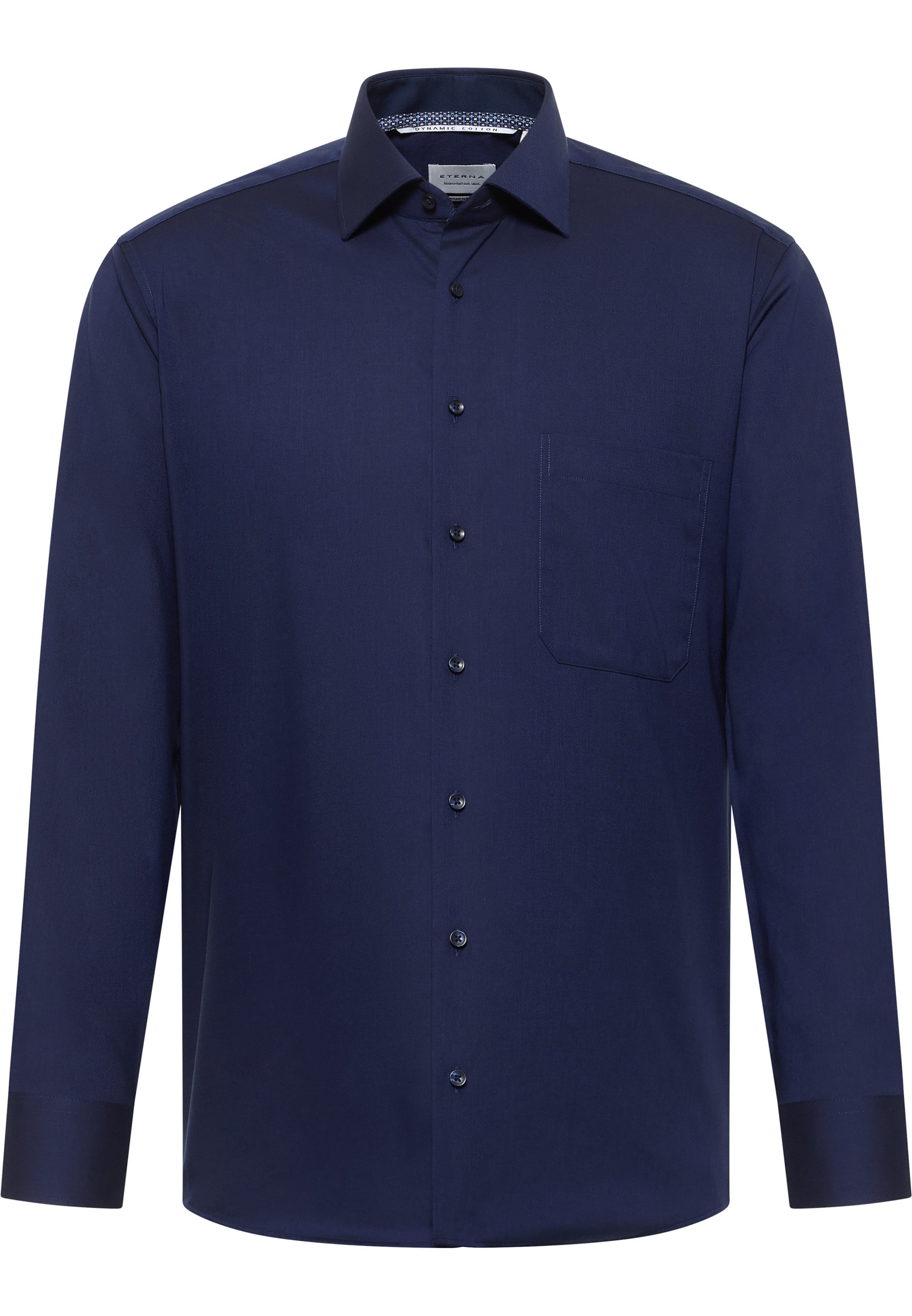 ETERNA Hemd in Blau: Vorderseite