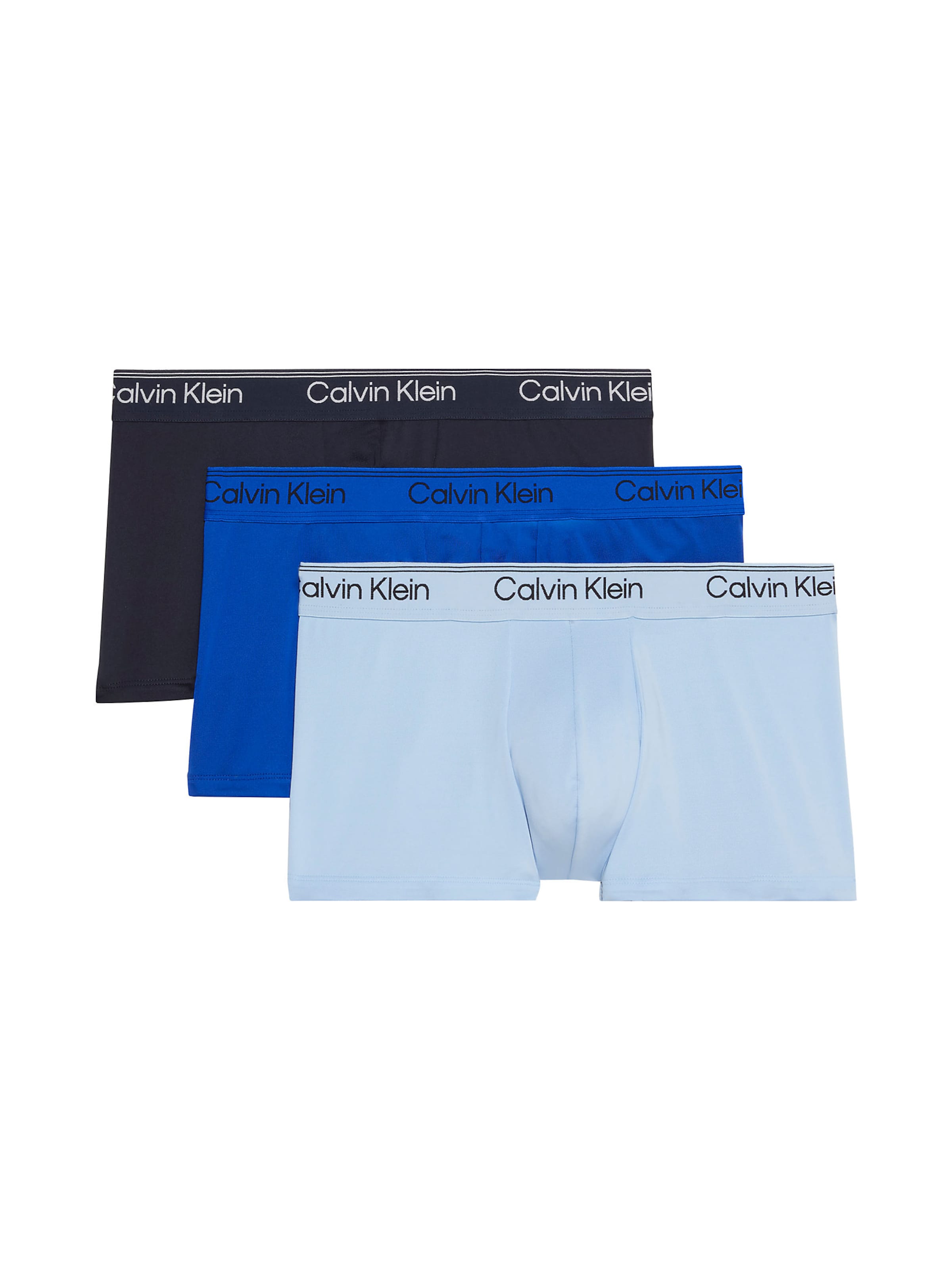 Calvin Klein Underwear Regular Боксерки в синьо: отпред