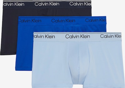 Boxer trumpikės iš Calvin Klein Underwear, spalva – sodri mėlyna („karališka“) / pastelinė mėlyna / juoda, Prekių apžvalga