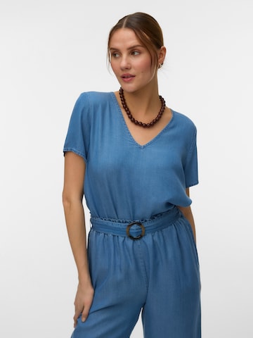 VERO MODA Shirt in Blau: Vorderseite