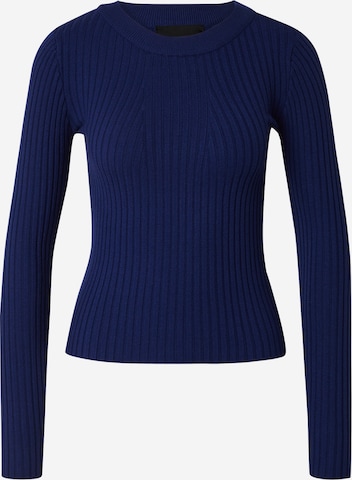 Pull-over 'PCCRISTA' PIECES en bleu : devant