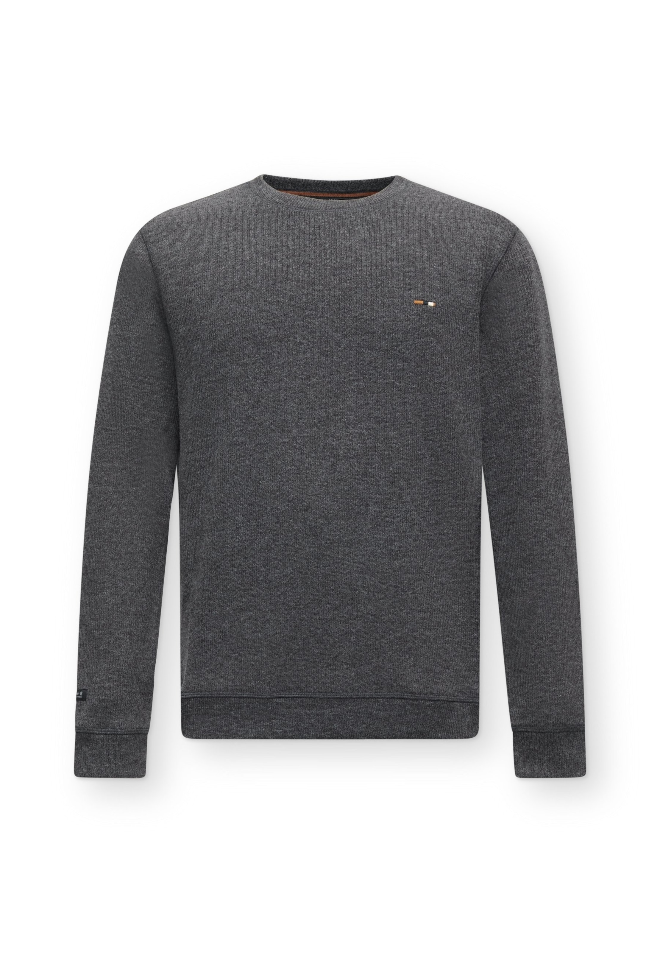 INDICODE JEANS Sweter 'Dorburn' w kolorze czarny: przód