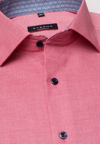 ETERNA Regular fit Button Up Shirt in Red