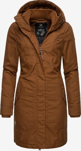 Ragwear Płaszcz funkcyjny 'Jannisa' w kolorze brązowy