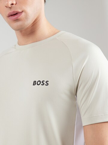 BOSS Funkční tričko – béžová