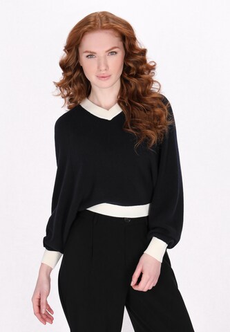 DreiMaster Klassik Sweater 'Classic Look' in Blue: front