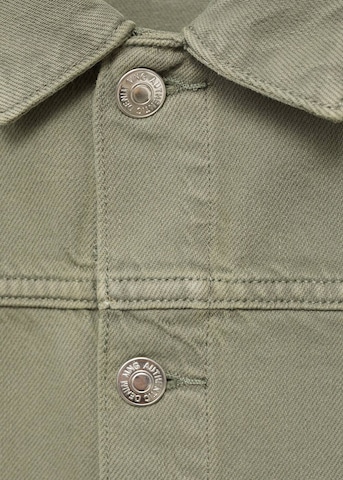 MANGO TEEN Übergangsjacke 'Sobre' in Grün