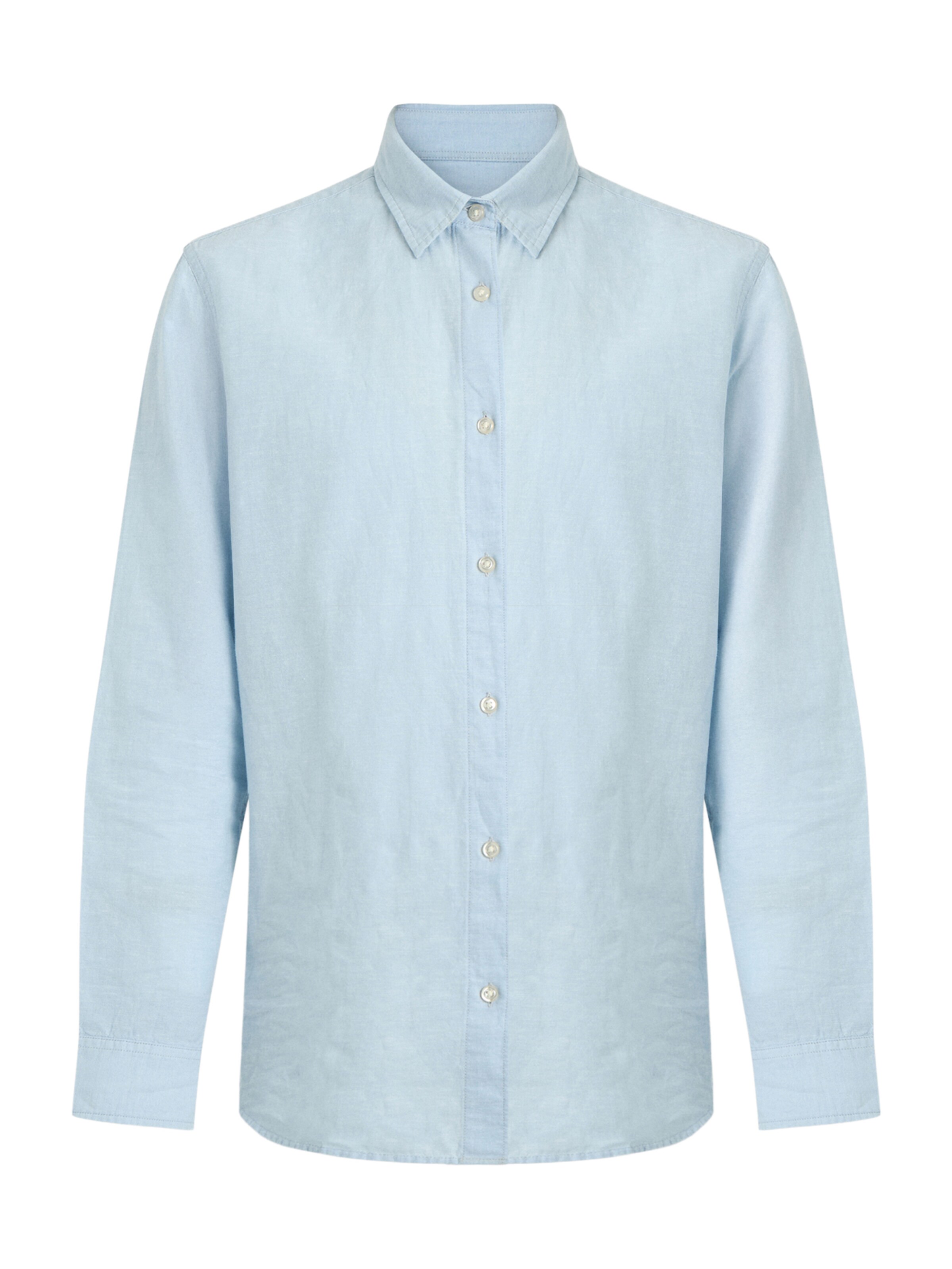 JACK & JONES Klasický střih Společenská košile 'JJEBREEZE' – modrá: přední strana