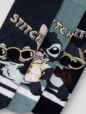 NAME IT Κάλτσες 'NMMARLOS STITCH' σε μπλε