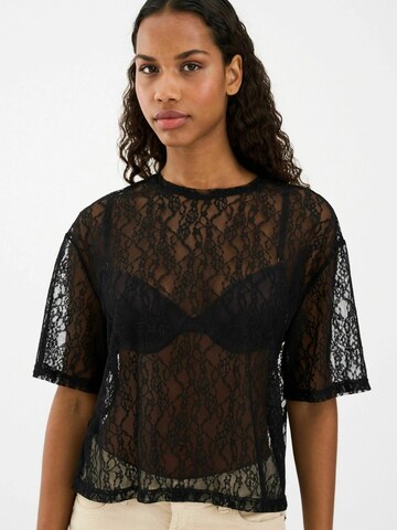 Haut ' IVY-Lare ' Ivy Copenhagen en noir : devant