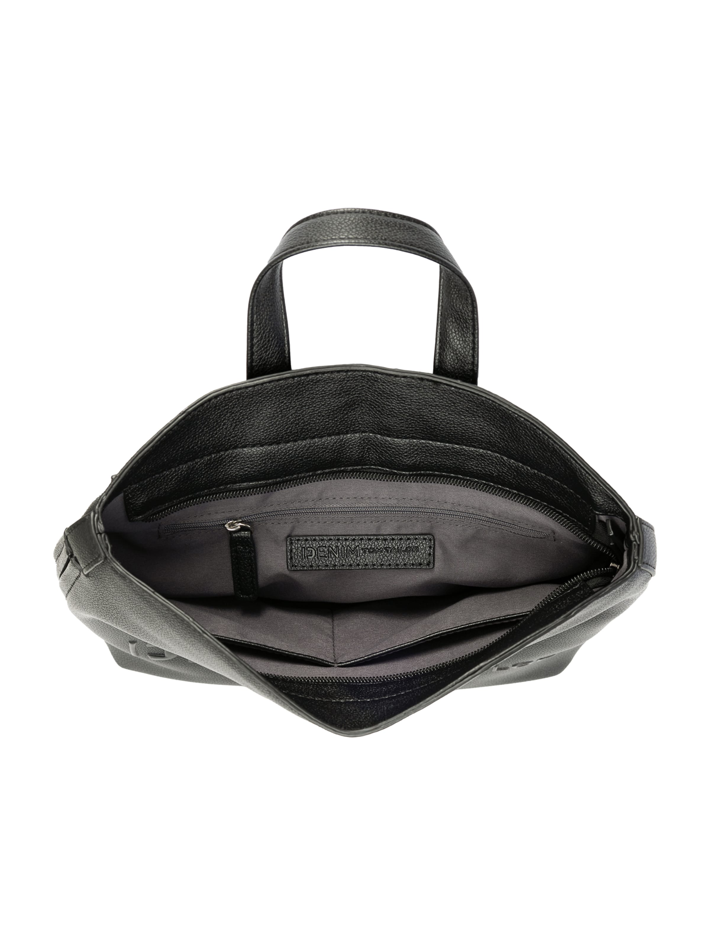 TOM TAILOR DENIM - Mochila 'Zephyra' em preto