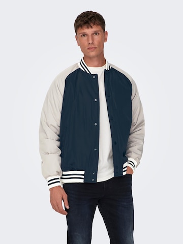 Only & Sons Between-Season Jacket 'Chris' in Black: front