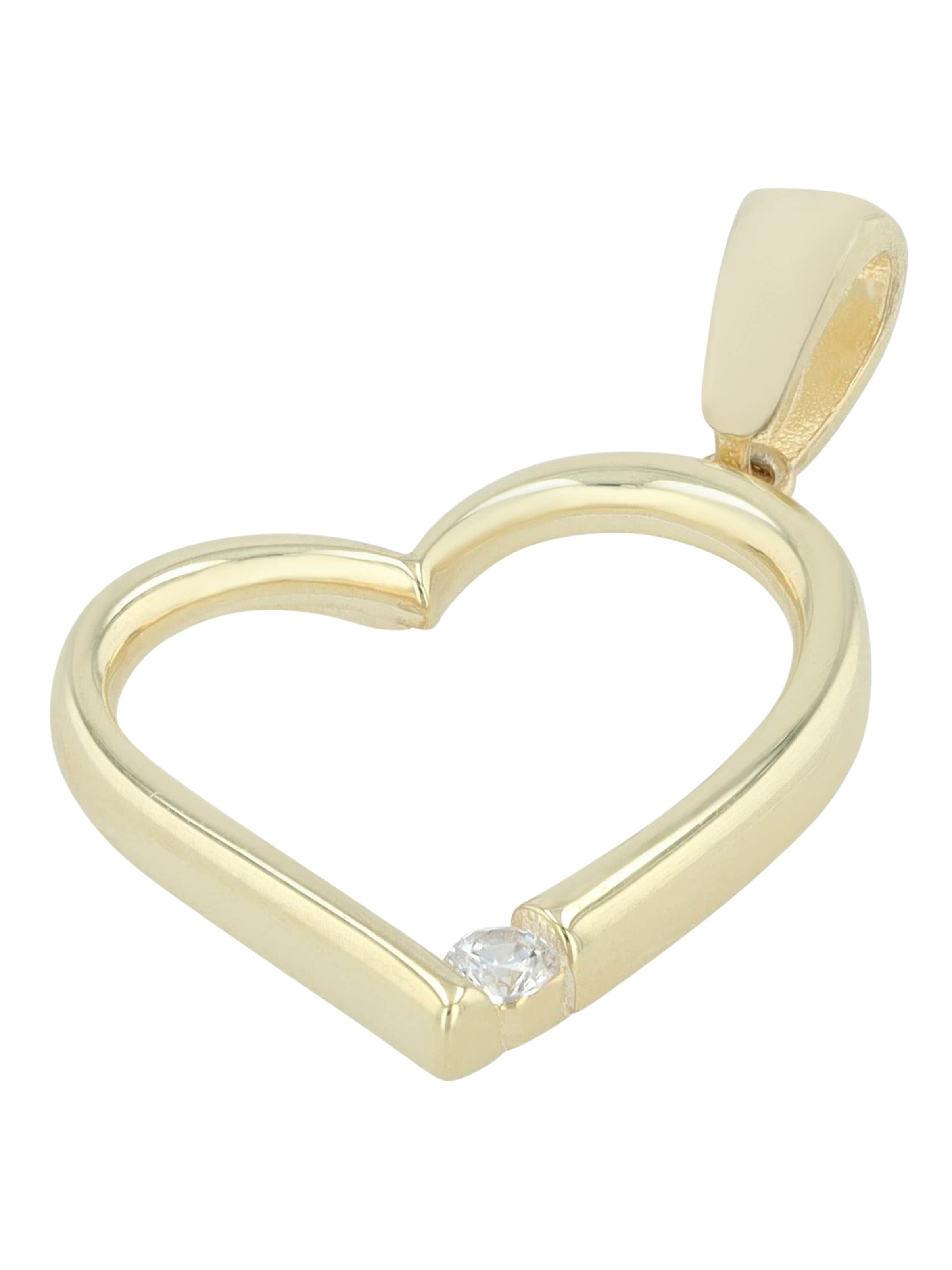 Akzent Pendant 'langlebig' in Gold