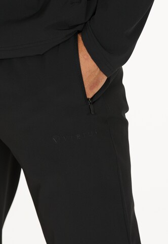 Virtus Tapered Sportbroek 'Colin' in Zwart