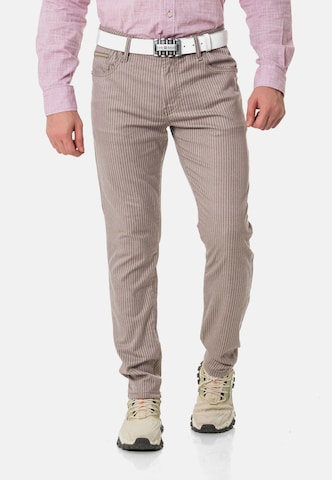 CIPO & BAXX Regular Pants in Beige