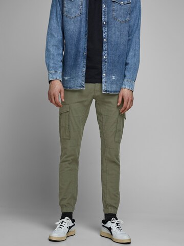 JACK & JONES - Tapered Pantalón cargo en verde