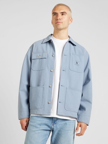 Carhartt WIP Kurtka przejściowa 'Michigan' w kolorze niebieski: przód