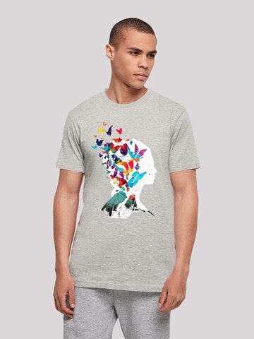 F4NT4STIC Shirt in Grau: Vorderseite