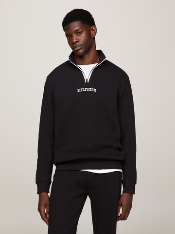 TOMMY HILFIGER Sweatshirt in Schwarz: Vorderseite
