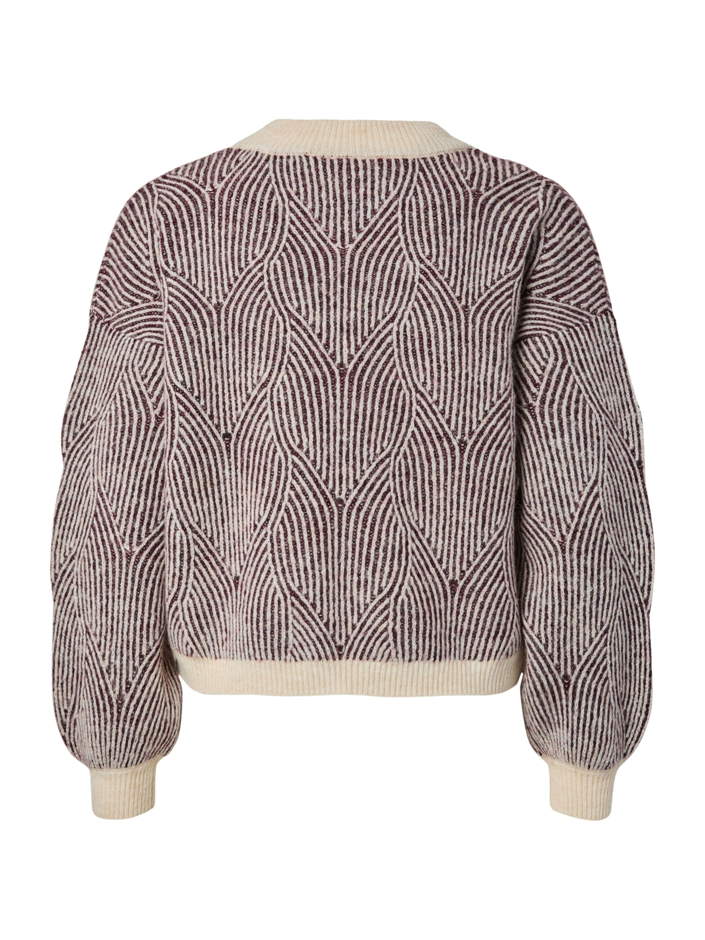 PIECES Sweater 'PCJENNA' in White