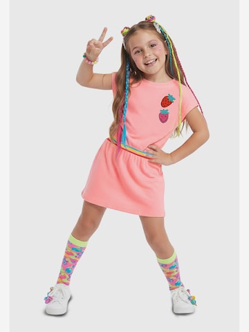 Denokids Kleid 'CFF-26Y1-057' in Pink: Vorderseite