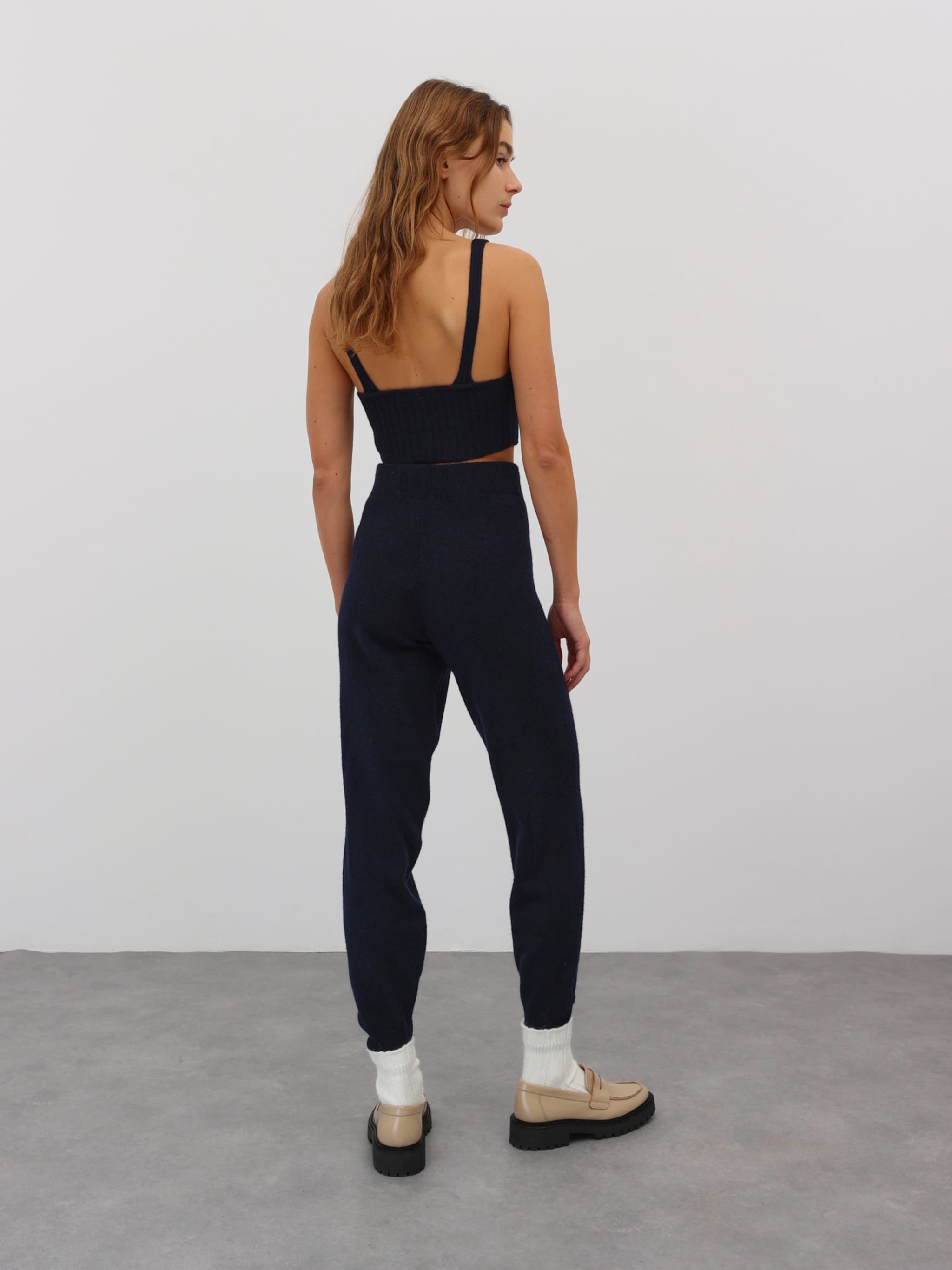 EDITED Produits Tops en tricot 'Silvia' bleu