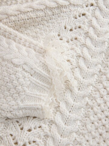 Next Neuletakki värissä beige