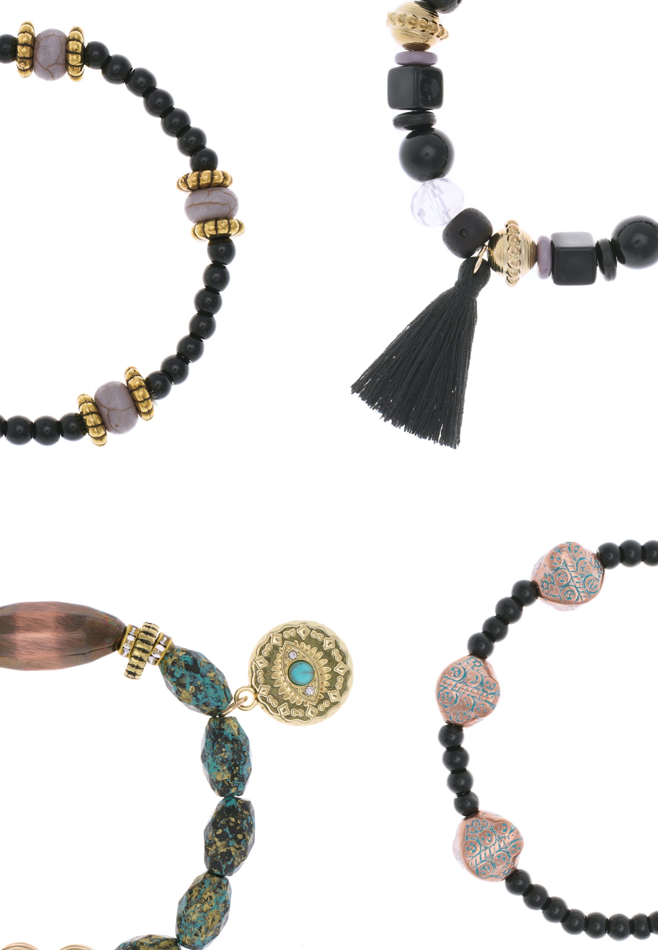 usha FESTIVAL - Pulsera en negro