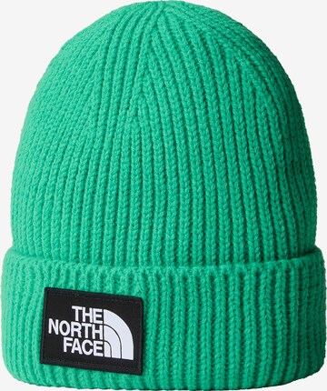 THE NORTH FACE Sports beanie in Green: front