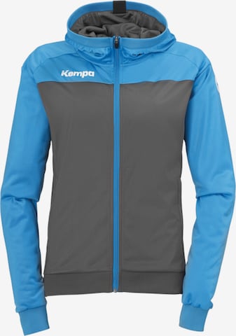 KEMPA Sportjacke in Grau: Vorderseite