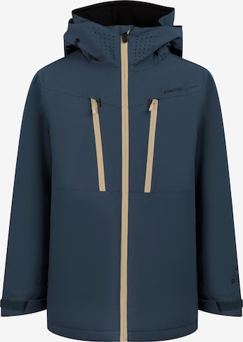 PROTEST Athletic Jacket 'PRTWixan JR' in Blue: front