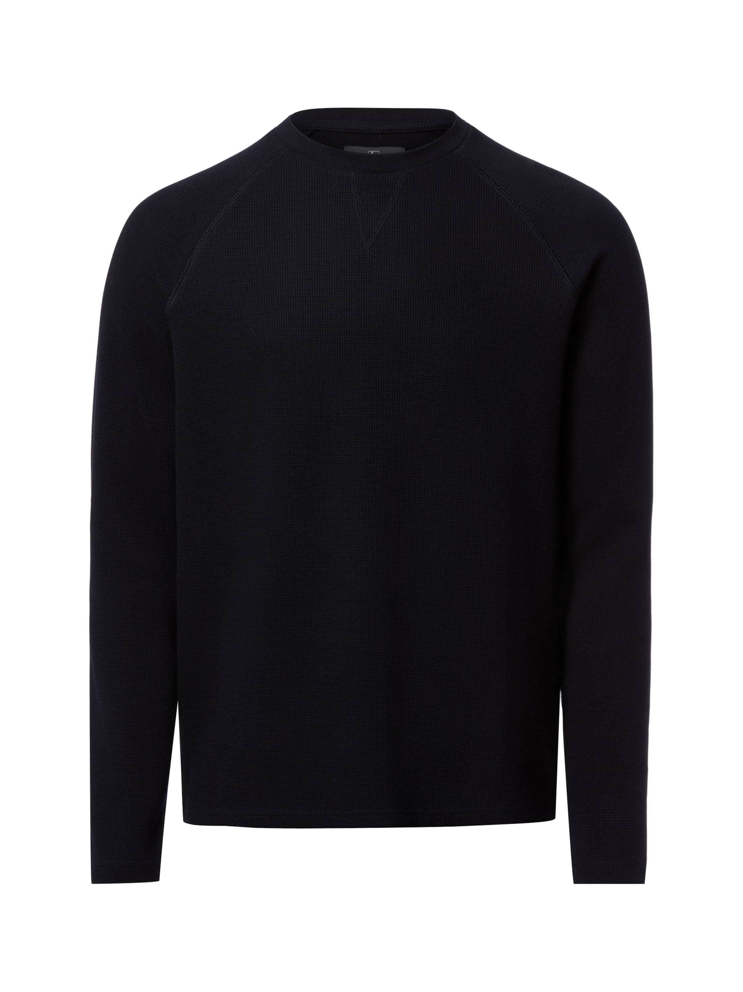 Nils Sundström Sweatshirt in Blauw: voorkant