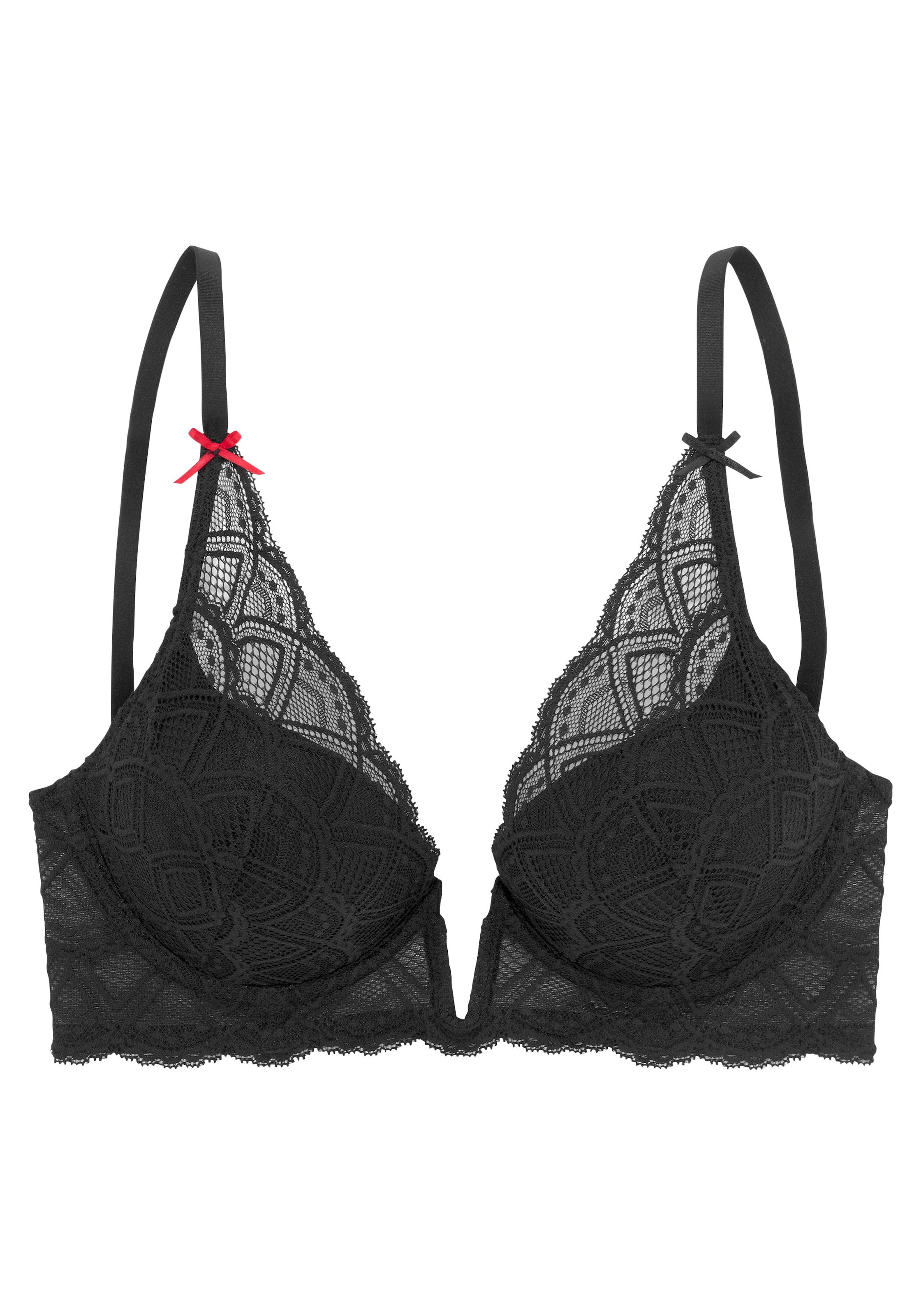 VIVANCE Bralette Bra in Black: front