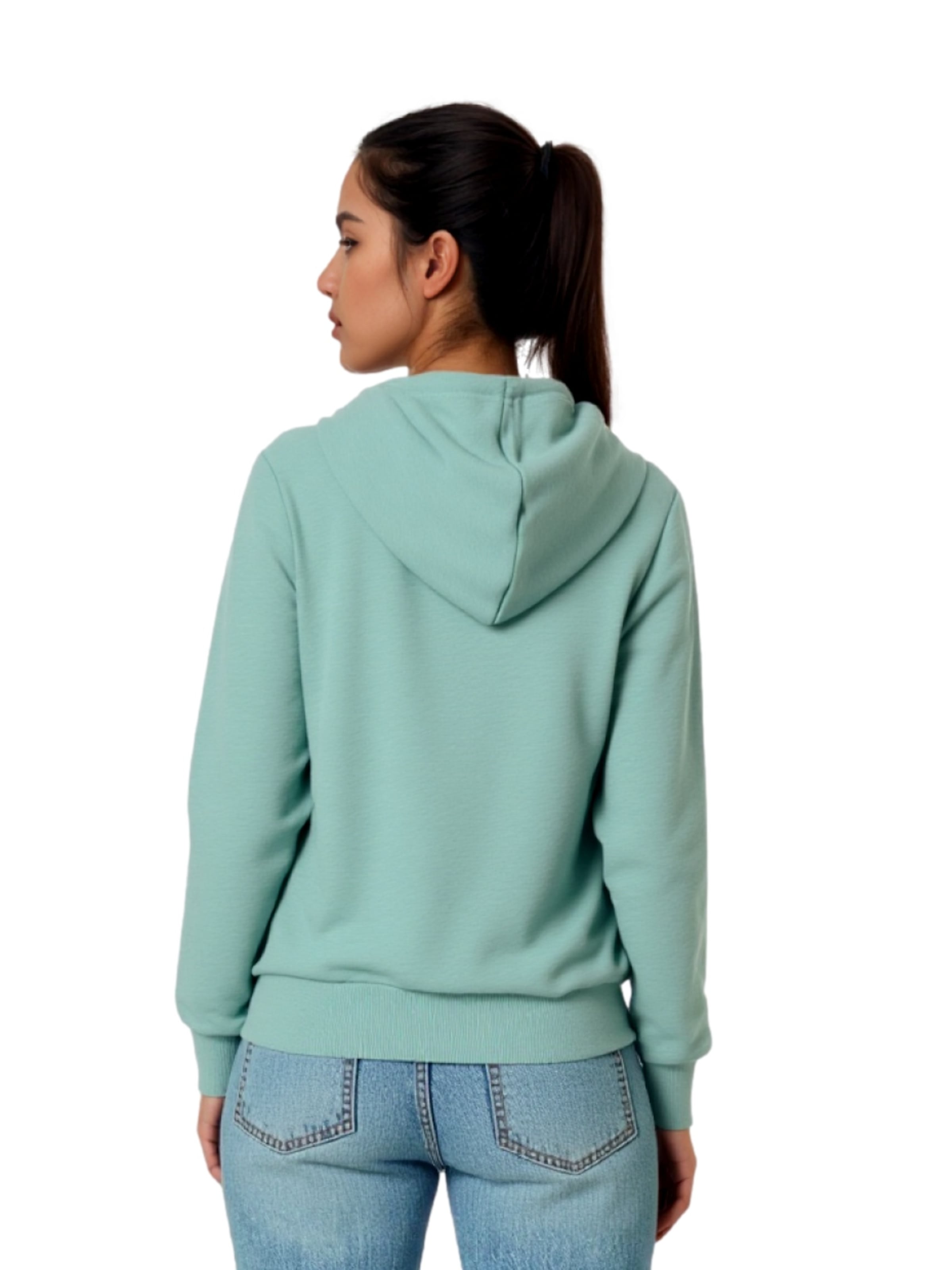 Felpa 'Cava Life' di ONLY PLAY in verde