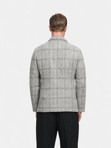 Zuitable Slim fit Suit Jacket 'DiFab' in Grey