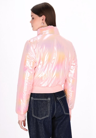 MYMO - Casaco meia-estação em rosa