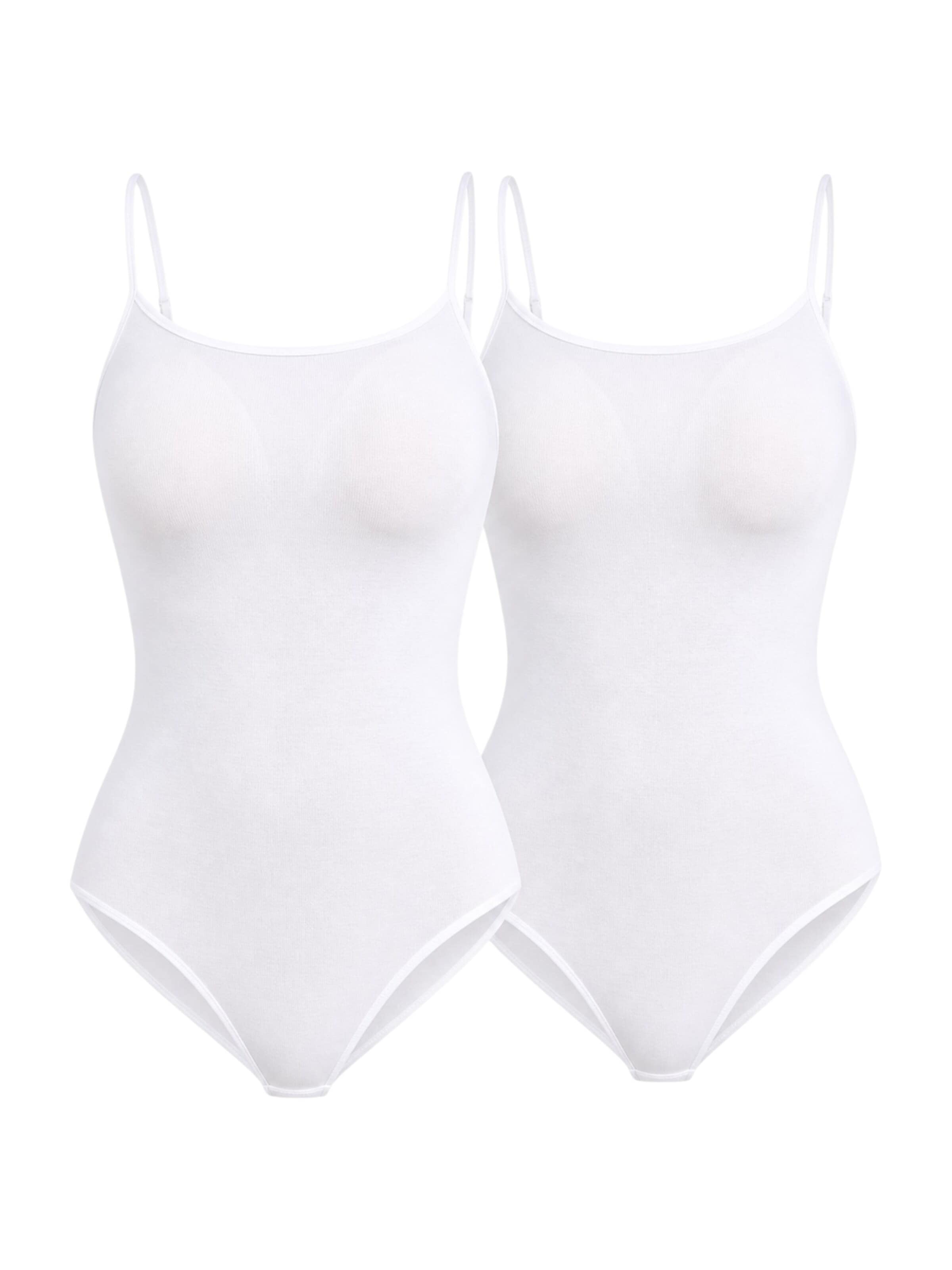 Body 'Veluna' fashionshowcase en blanc : devant
