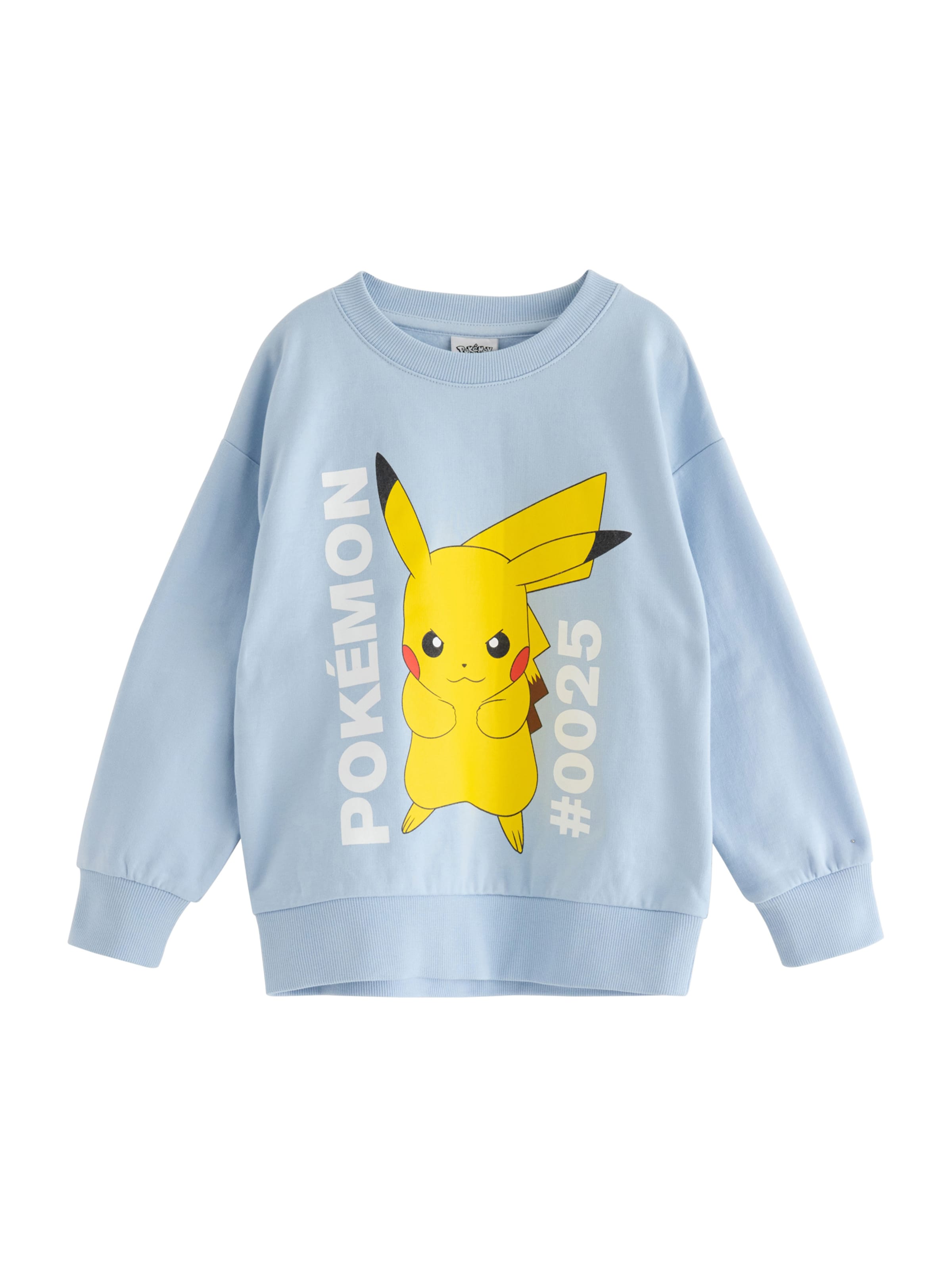 Lindex Μπλούζα φούτερ 'Pokemon' σε μπλε: μπροστά