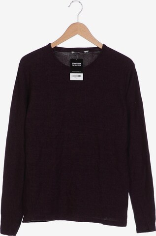 JACK & JONES Sweater & Cardigan in L in Purple: front